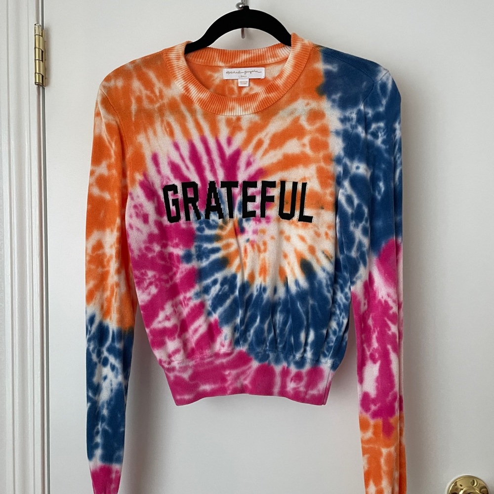Spiritual Gangster Tie Dye Sweater sz S